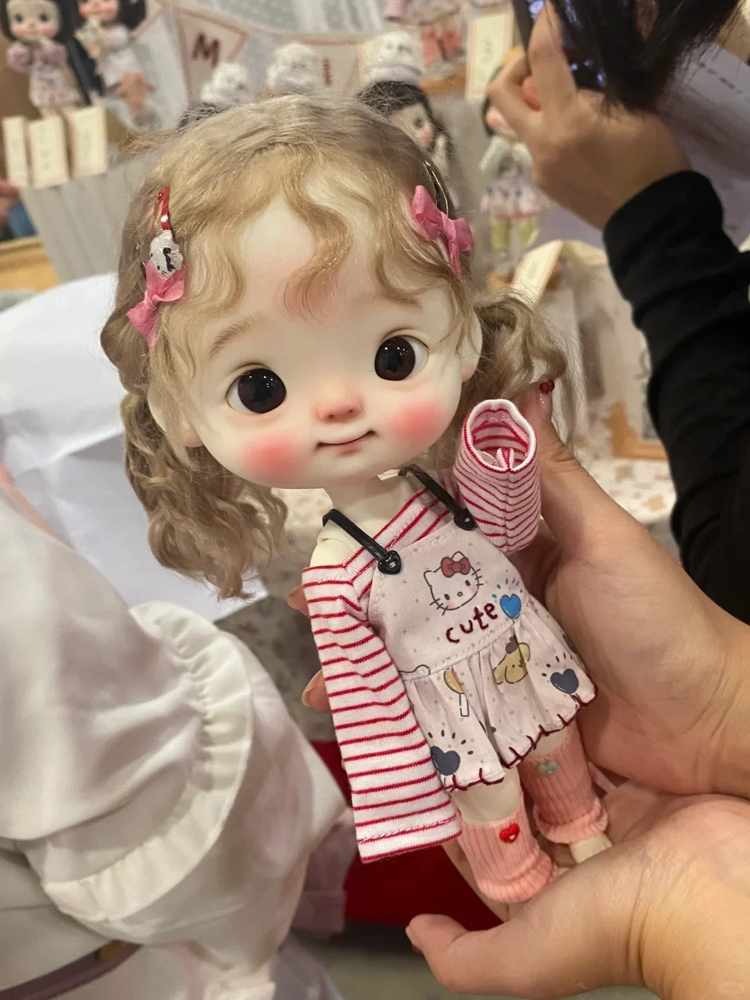 2024 New sd dolls 1/6 25cm girl BJD Meng Qbaby Big head