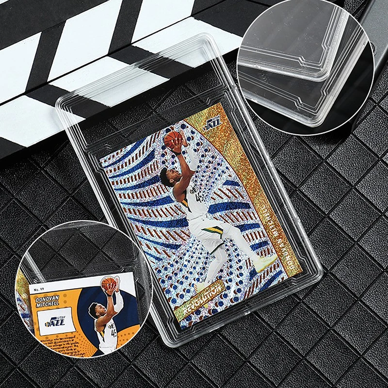 90x65mm Acrylic Jumbo Game Star PSA Trading Card Slabs Sleeves Holder Case