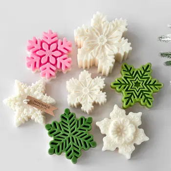 Christmas Snowflake Silicone Mold 1