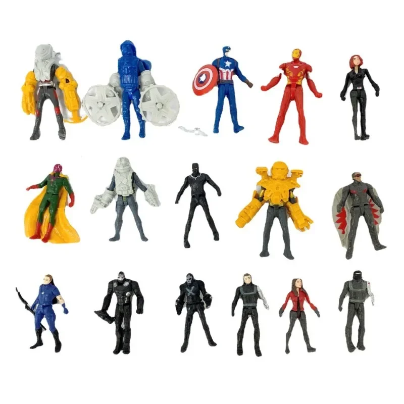 

Marvel Iron Man The Avengers Action Figures Spider-Man Captain America Hulk Thanos Anime Movies Figures Children Birthday Gifts