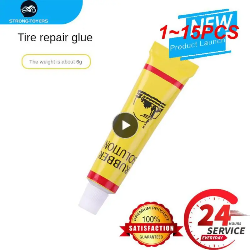

1~15PCS 6ml Car Tire Repairing Glue Tyre Inner Tube Puncture Repair Tools Motorcycle Bike Universal Portable Repairing Glues
