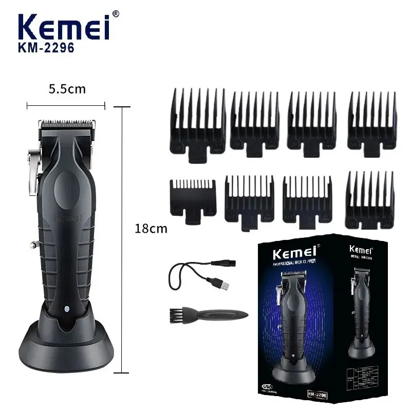 Hair Clipper Kemei Professional For Men Cord/Cordless Hair Cutting Beard Trimmer