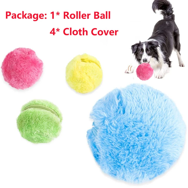 Automatic Active Rolling Ball for Dogs LED Lights USB Rechargeable  Interactive Dog Toys for Puppy Small Medium Dogs - AliExpress