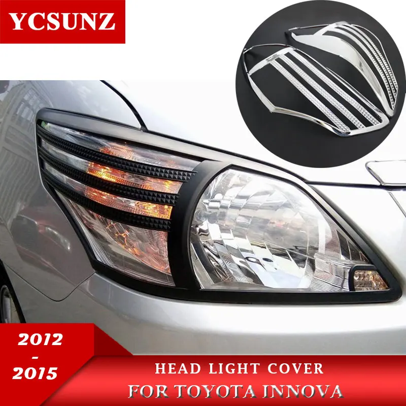 Buy Toyota Innova Chrome HeadLight Covers online at low prices-Rideofrenzy