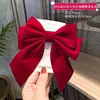 1 Hair clip for Girls Autumn-winter vintage velvet bow back hair clip Spring clip Hair accessories for girlfriend gifts suitable 3