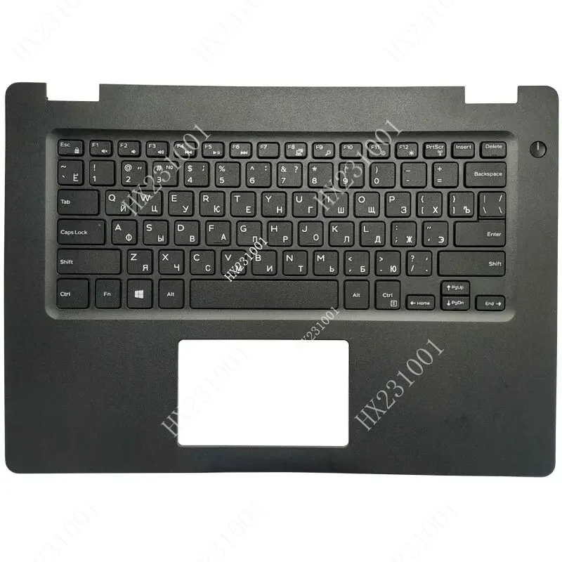 Dell Latitude 3490 E3490용 새 브라질/미국/러시아/스페인어 키보드(손목 받침대 상단 커버 케이스 포함)