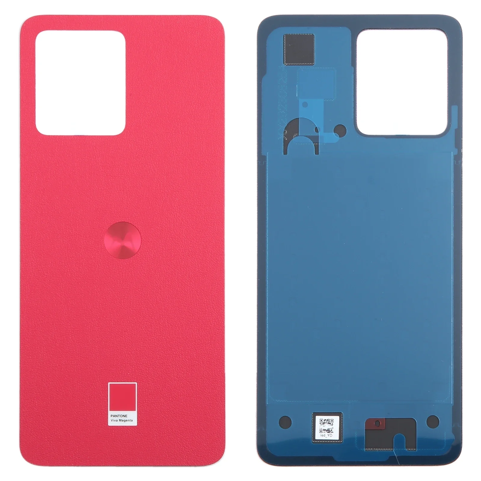 Premium 6.5 Battery Cover Rear Door Panel Housing Case with Logo - Replacement Part