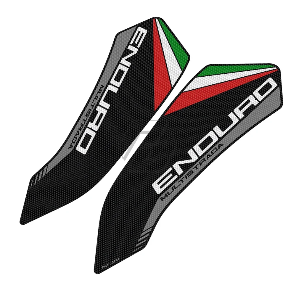 For Ducati Multistrada Enduro 1200 1260 V2 V2S Motorcycle Anti-slip Side Tank Pad Protection Knee Grip Mat