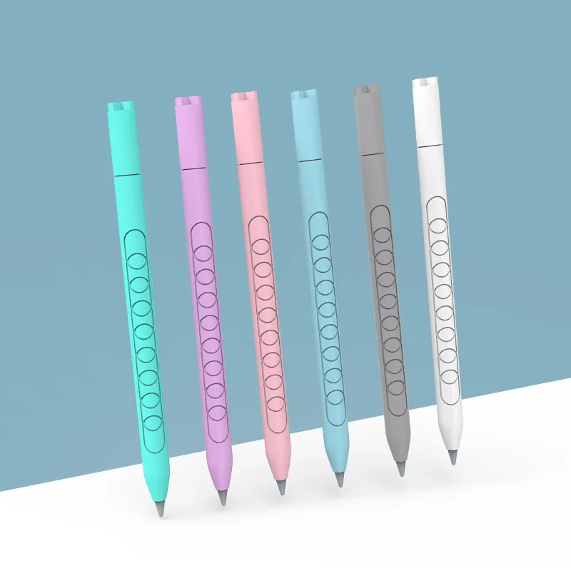 Custodia Per Penna In Silicone Con Copertura Stilo Per Apple Pencil 3 Usb-C Custodia Protettiva Per Stilo Custodia Antiscivolo Per Ipad 3 Cover