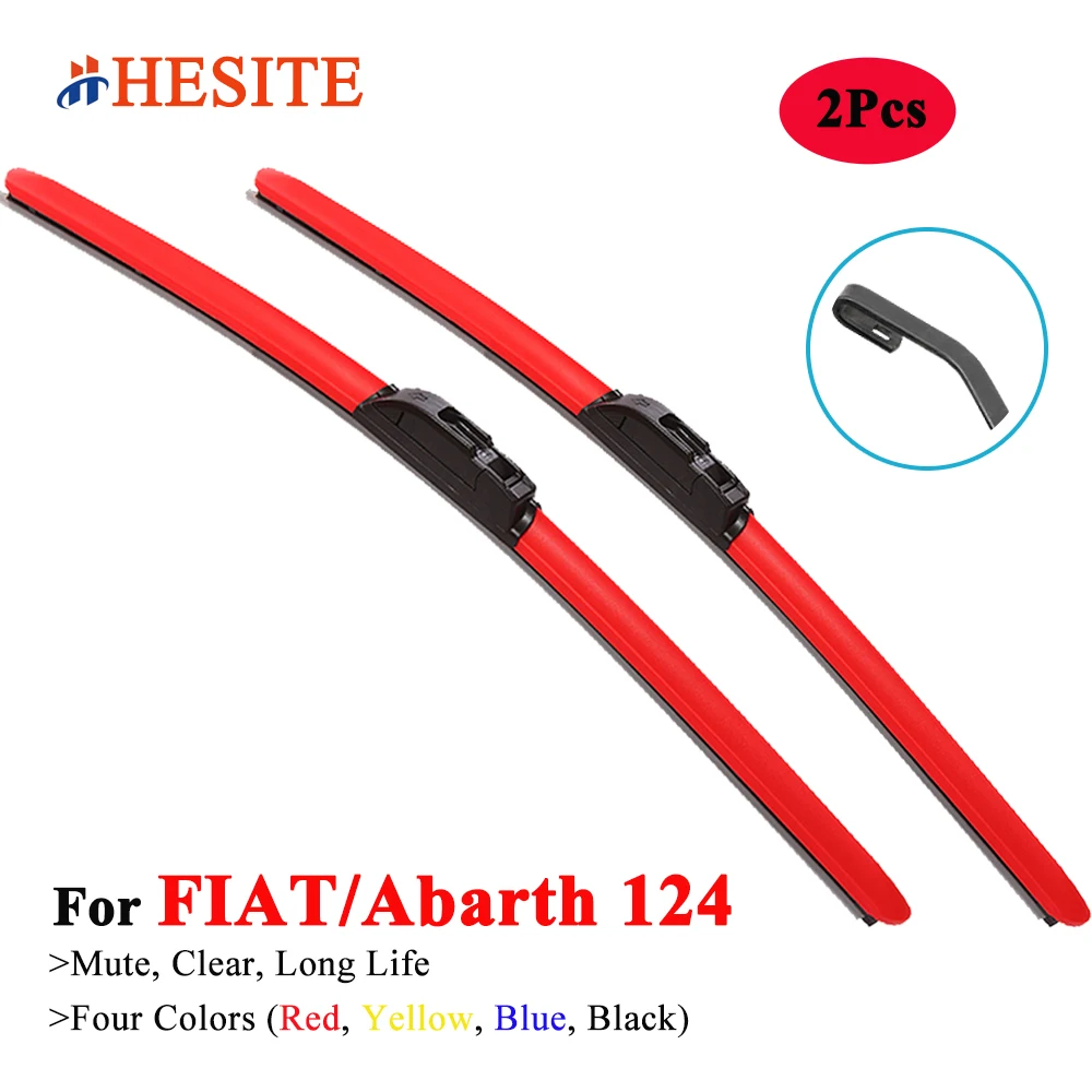 Цветные гибридные щетки стеклоочистителя HESITE для Abarth Fiat 124 Convertible Spider 348 1 4 2016 2017 2018
