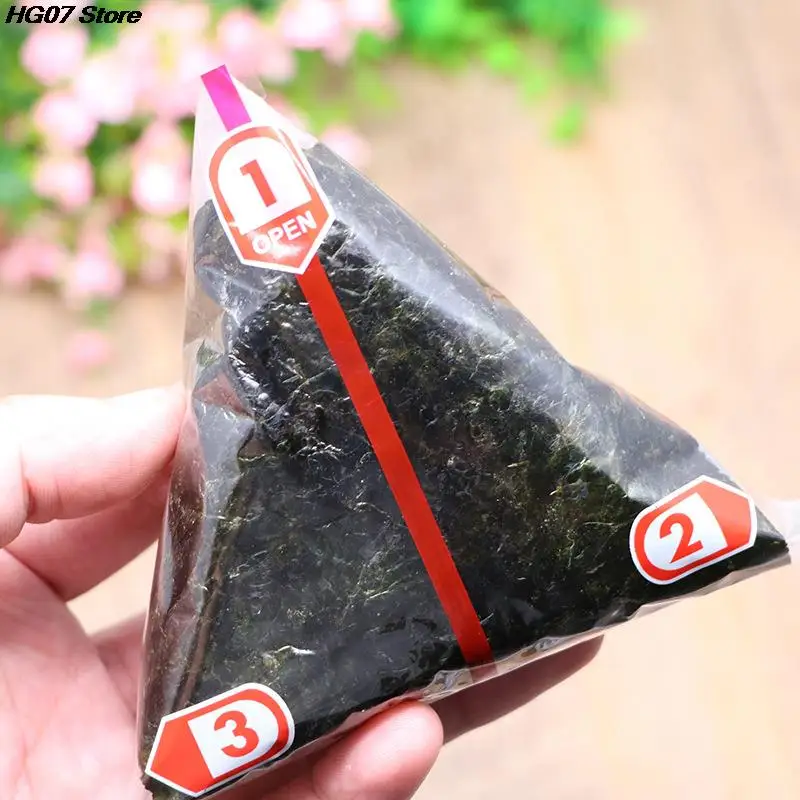 

20 шт., двухслойные треугольные пакеты для суши