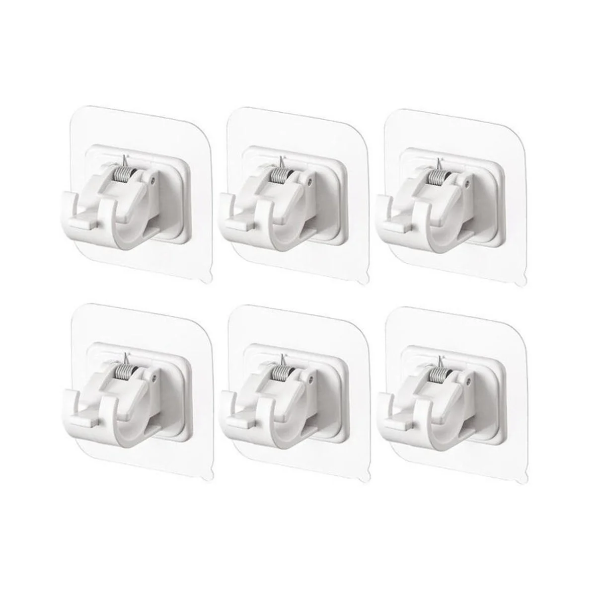 

40 шт., крючки для штор, без сверления