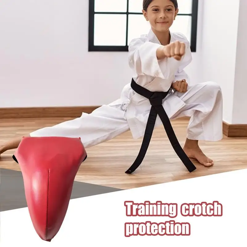 Groin Protector Boxing Karate Equipment Groin Protector Cup Boxing Training Equipment Protective Gear for Karate Muay Thai
