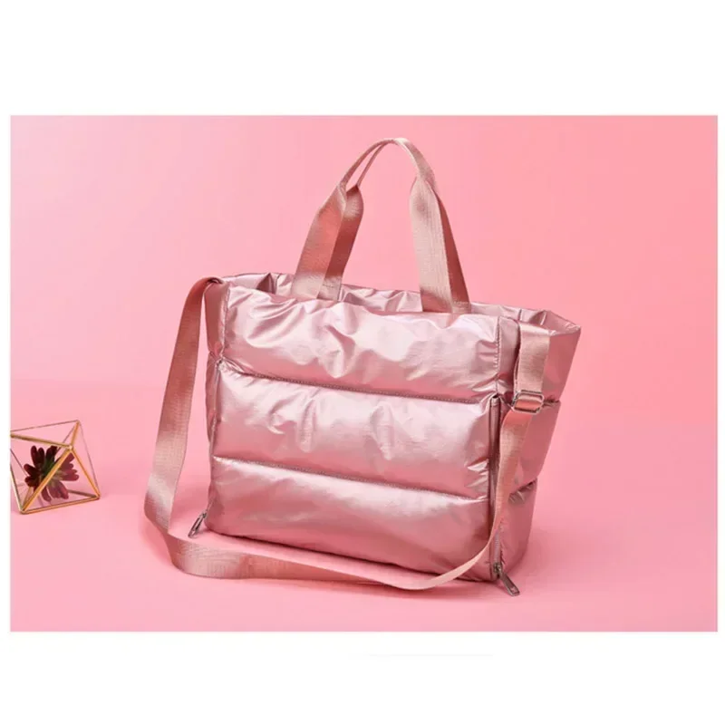 Chic Pink Waterproof Sports & Travel Duffle Bag
