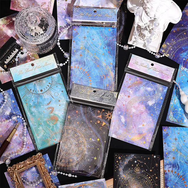 15pcs Dreamy Sky Craft Paper Set 3