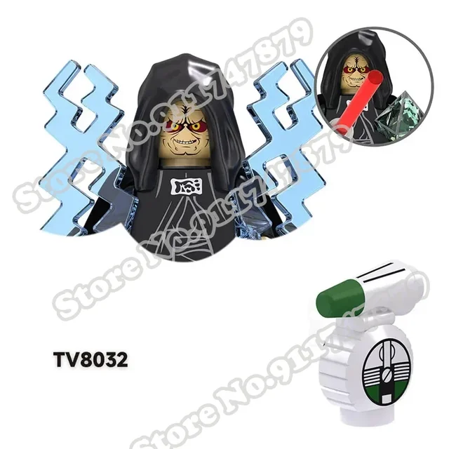 Star Wars Minifigure Mandalorian Han Solo C-3PO Leia Darth Vader Bbba Fett Block Mini Robot Figure Toy Bricks Assembling Doll 5