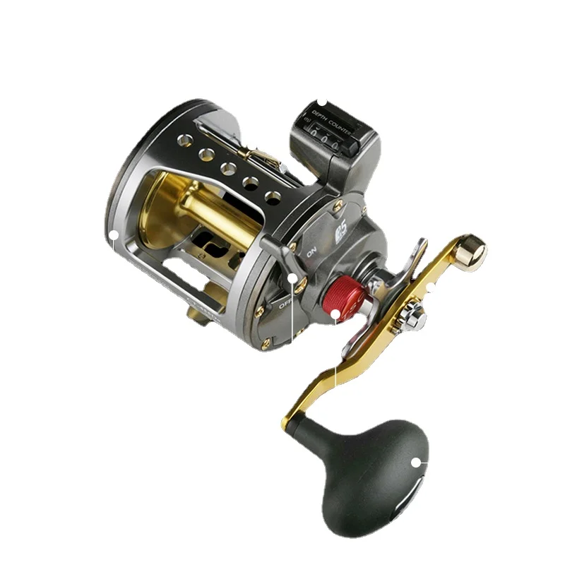 Okuma CATALINA Fishing Reel com Tabela Código, Titânio chapeado - AliExpress