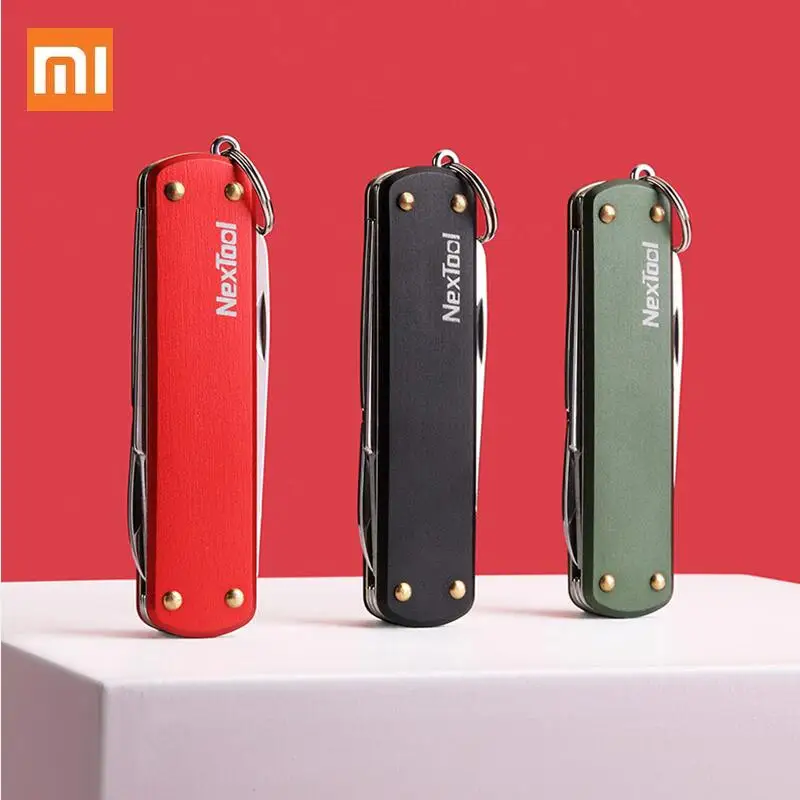 Xiaomi NexTool Multifunction Mini Knife Scissors Screwdriver Folding Creative Tool Outdoor Survive Clip Cutter