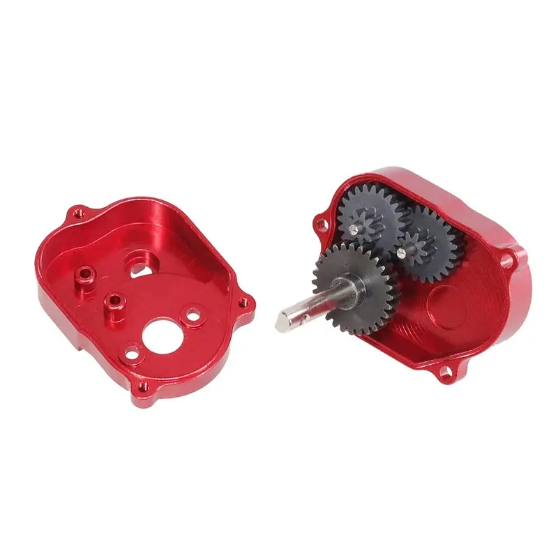 ABKI-For MN1/12 For MN82/78/168/99S LC79V2RC 자동차 금속 중파 박스 기어 커버 중파 박스 어셈블리 업그레이드 기어박스 프레임