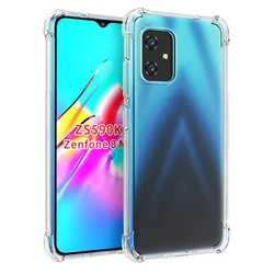 Clear Transparent Shock - Absorption Phone Case with Reinforced Corners for Zenfone 8
