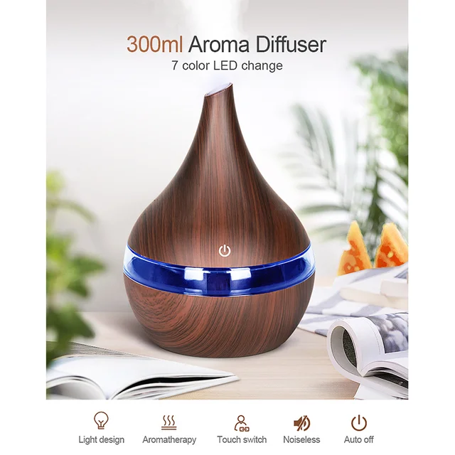 USB diffusore di aromi umidificatore aromaterapia diffusore di olio  essenziale nebbia fredda Mini umidificatore portatile per auto Home Office  camera da letto - AliExpress