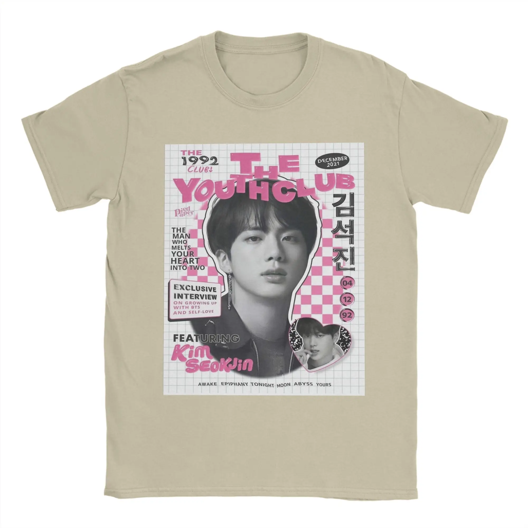 Men Women Printed Jin Run seokjin EP Tour 2025 concert kpop