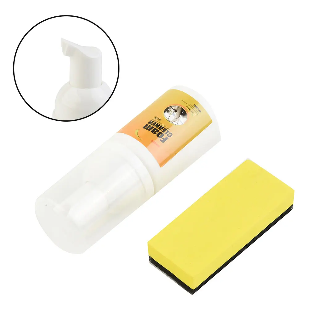 

30ML Multi Purpose Foam Cleaner Leather Clean Wash Automoive Car Interior Deep Cleaning Maintenance Surfaces Foam Spray