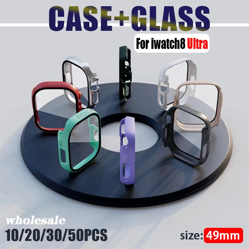 

Wholesale Glass+Cover For iWatch8 Ultra Case 49mm Accessorie Screen Protector