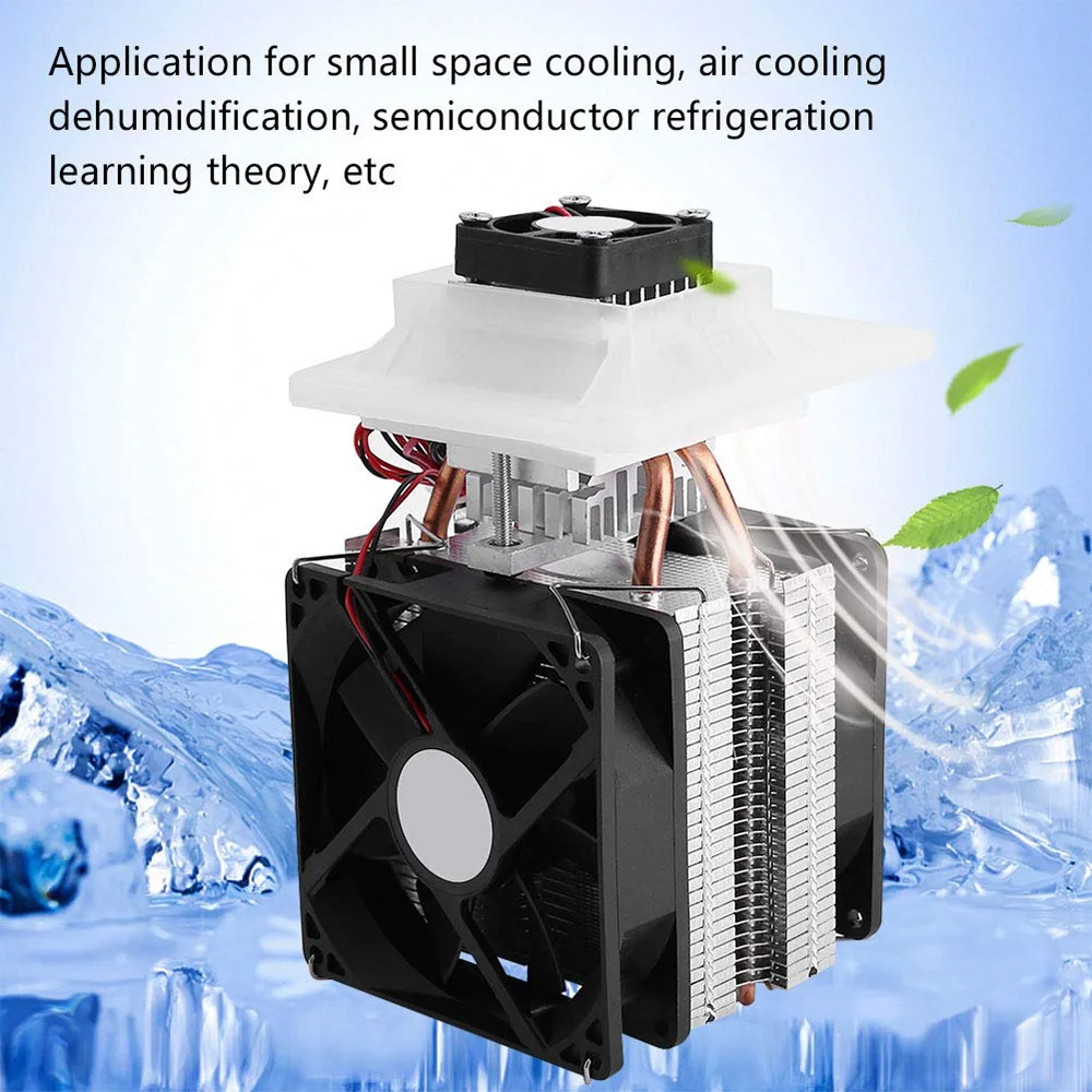Peltier Cooler Semiconductor Refrigeration Cooling System DIY Kit