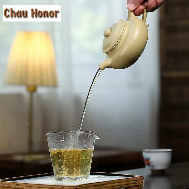 300ml Yixing Tea Pot Purple Clay Ancient Teapot Chinese Famous Handmade Zisha Tea Set Kettle Teaware Custom Tea Ceremony Gift