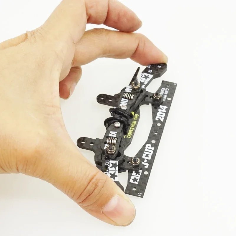 self made mini 4wd tamiya racing car carbon parts Independent Suspension spring front/rear set backwards for MS MA AR S2 CHASSIS 2