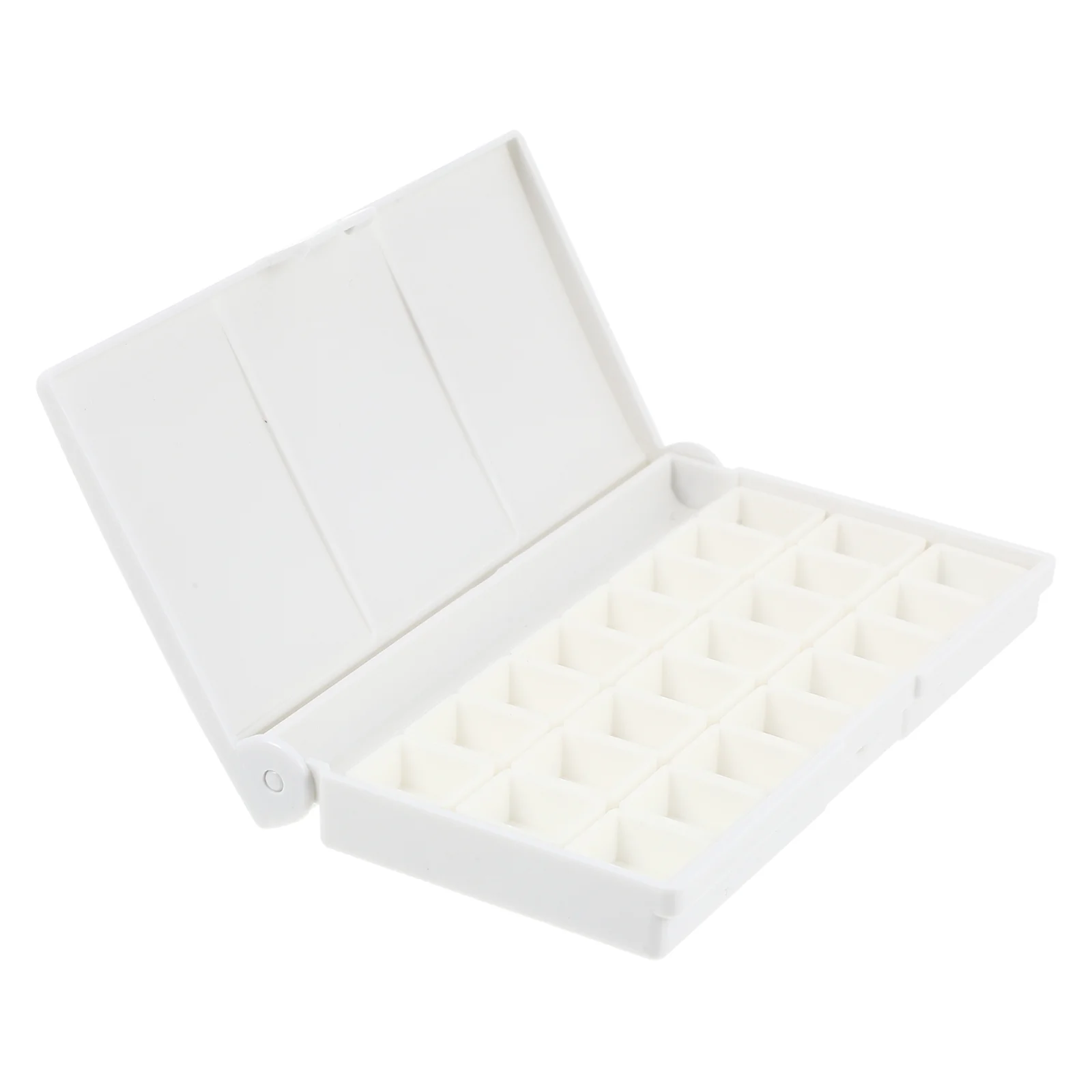 

Paint Box Drawing Tool Watercolor Painting Supplies Tray Plastic Fixing Plate Calligraphy Pigment