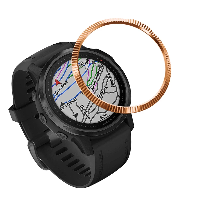 Stainless Steel Bezel Ring for Garmin Fenix 6S 6S sapphire Smart Watch for Anti-scratch Protection watch modification accessories