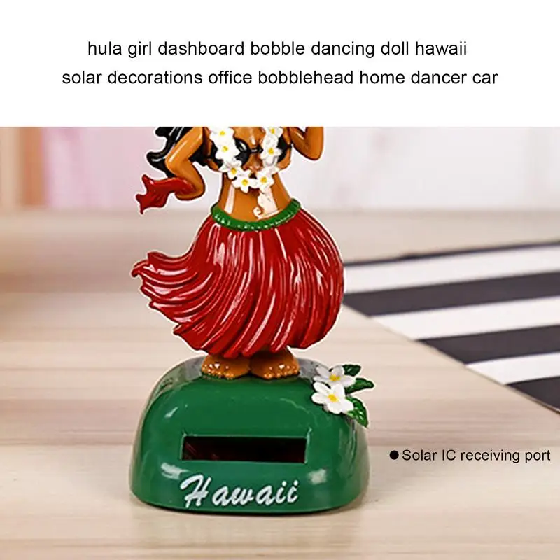 MagiDeal Brown Solar Powered Bobbling Dancing Reindeer Figure Toy Car Home Desk Decoration Gift