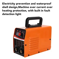 Welder Machine Portable Arc Welding Kit with Visor Gloves Hammer Pliers Stick for Steel Cast Iron  Welding Machine 1