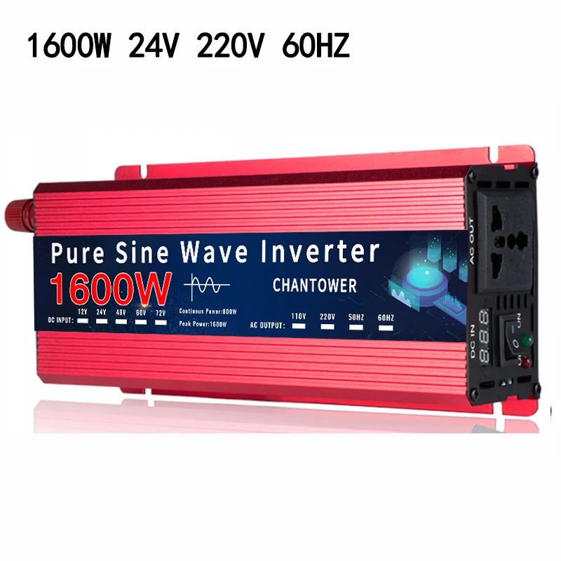 Inverter Onda Sinusoidale Pura MANGAO - 3000W, 12V A 110V 60Hz | Per Auto, Solar, Camper - Foto 3