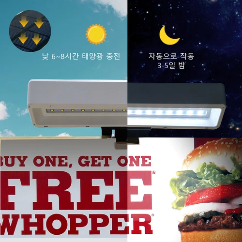ACMESHINE 1/2 팩 IP65방수 태양 집 주소 번호 야외 기호 조명 부동산 간판 Led 조명 태양 간판 빛 빌보드 집 번호 조명 도로 표지 조명 벽 램프 정원 조명 3
