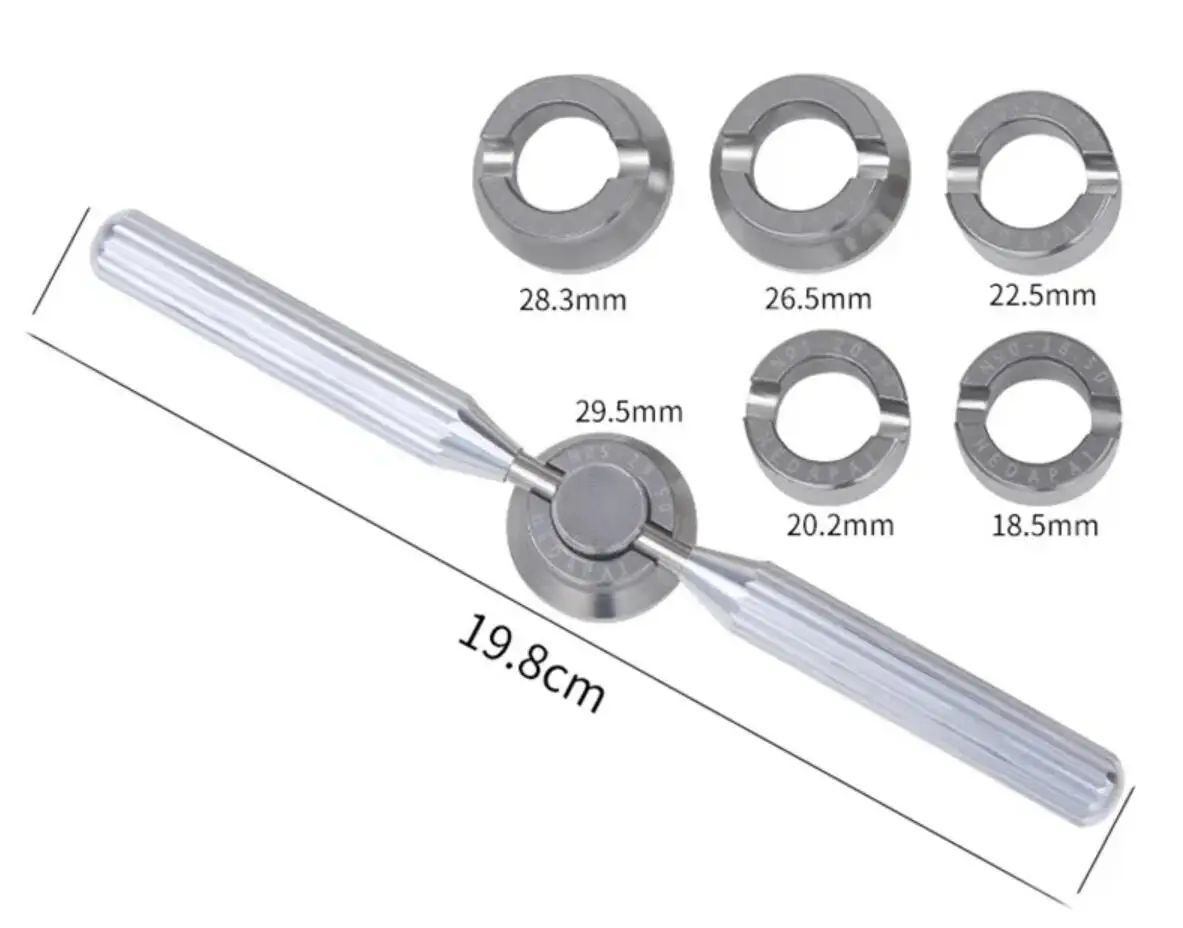 Watch Case Back Opener 5538 Watch Opening&closing Tool kit For