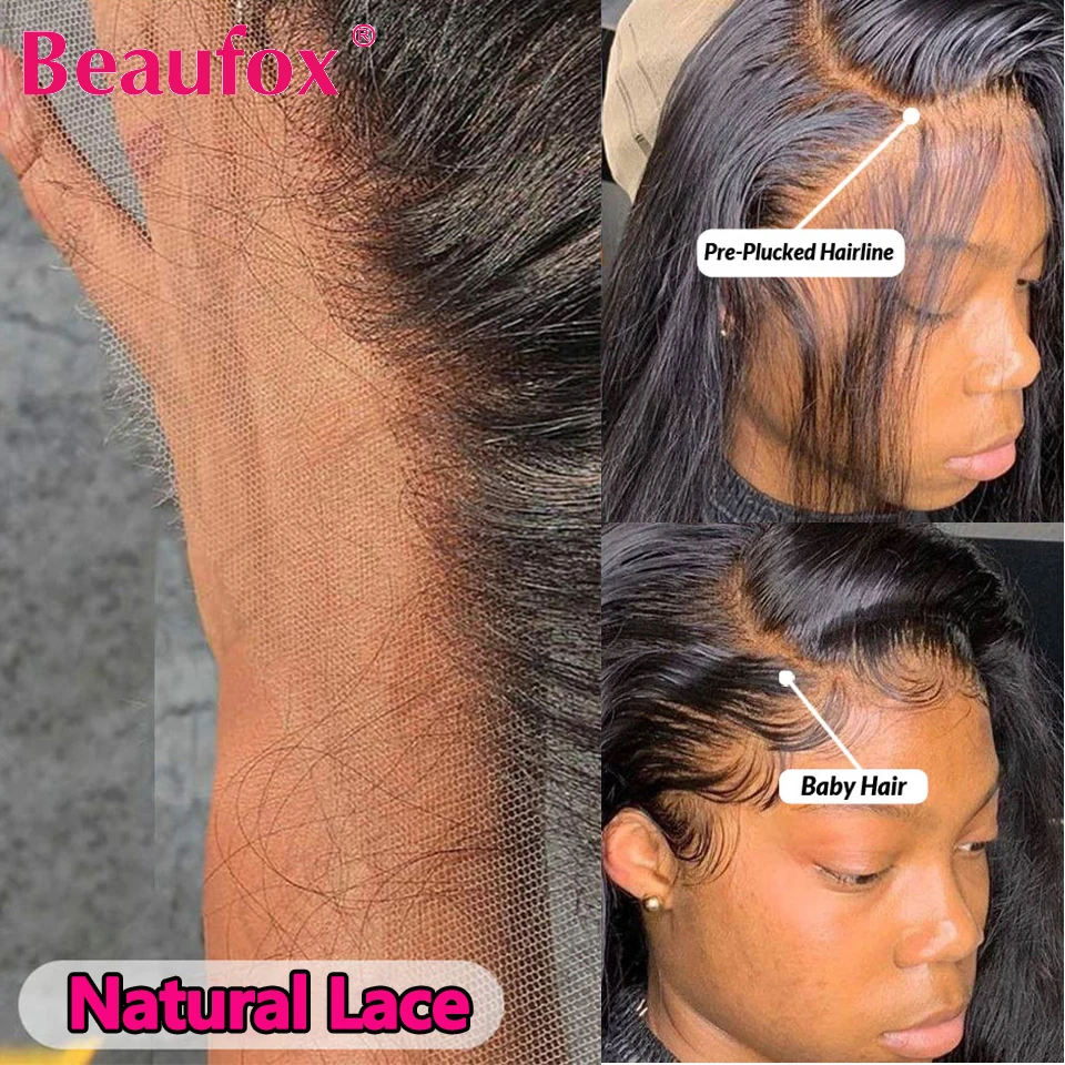 Beaufox Lace Front Human Hair Wigs For Women 4
