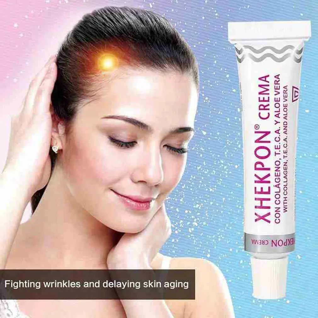 Collagen Face And Neck Cream 40ML Natural Anti Aging Whiten Cream Moisturizing Firming Wrinkle Remover Cream Facial Care Tools