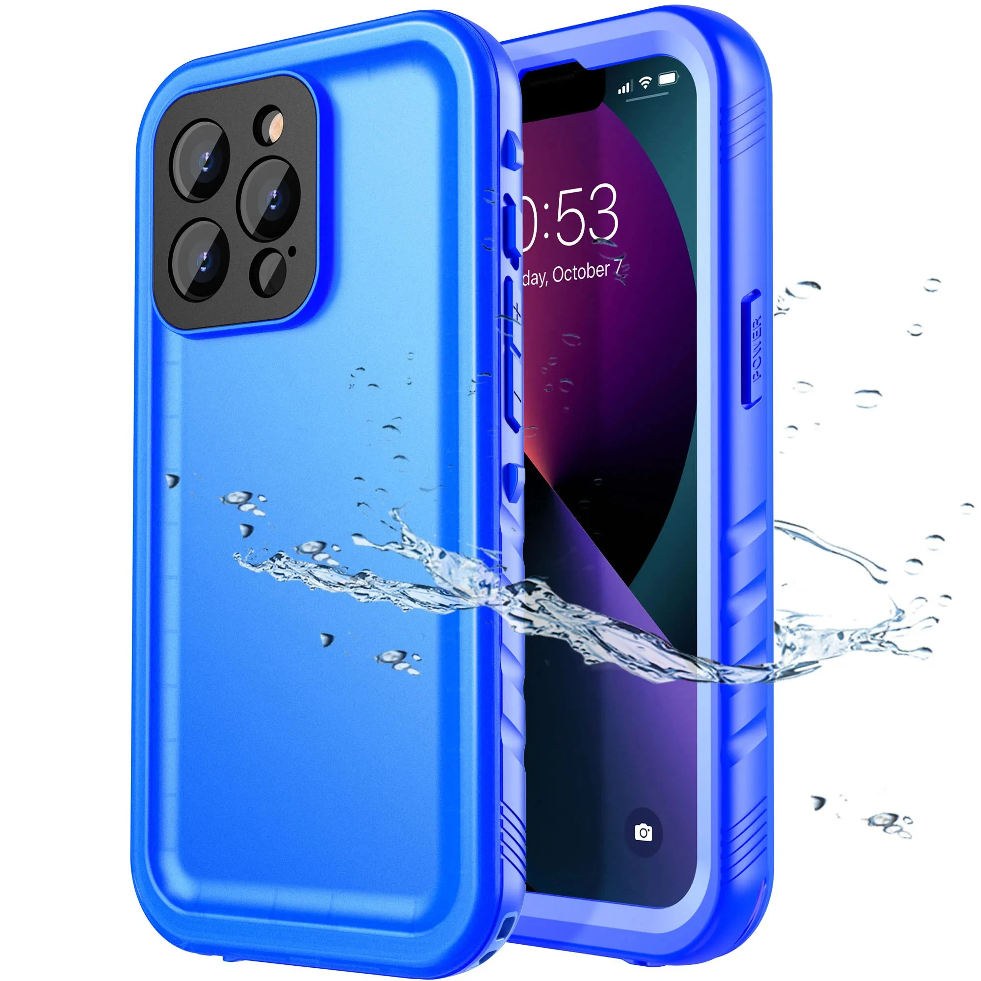 SPORTLINK Waterproof Underwater Phone Case with Built-in Screen Protector