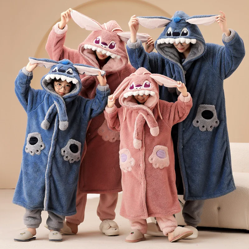 Accappatoio Bambini Luvable Friends In Peluche - Morbido E Confortevole, Con Cappuccio, Per Dopo Bagno