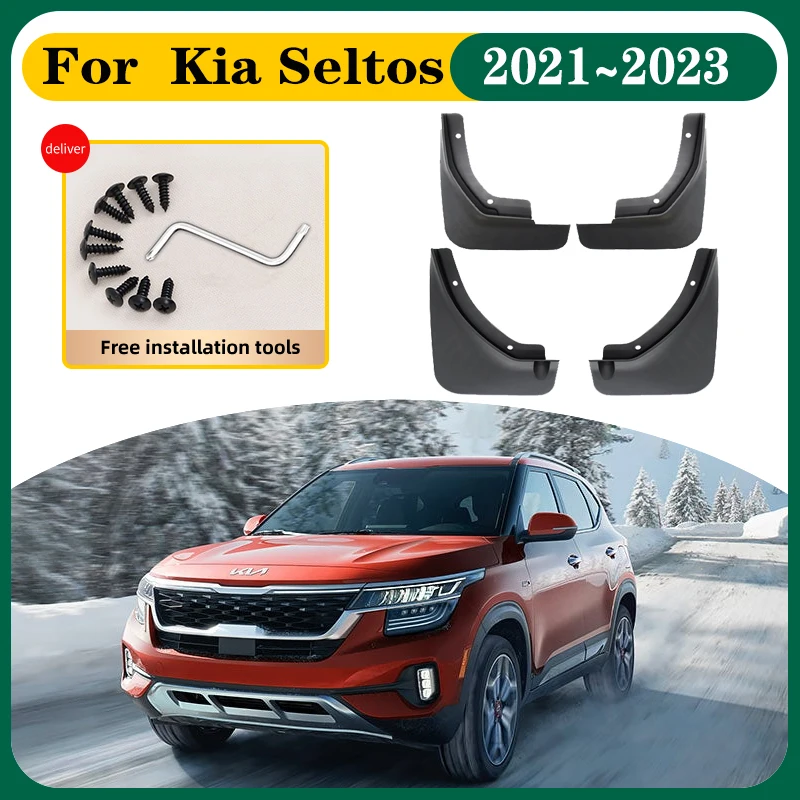 CarMudFlapsForKiaSeltos2023AccessoriesKX320212022CarSplashGuardFrontRear.jpg