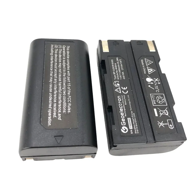 2pcs-bp-3-battery-gps-stonex-rechargeable-for-stonex-s3-s8-s9-and-unistrong-g970-rtk-gps-gnssli-ion-battery