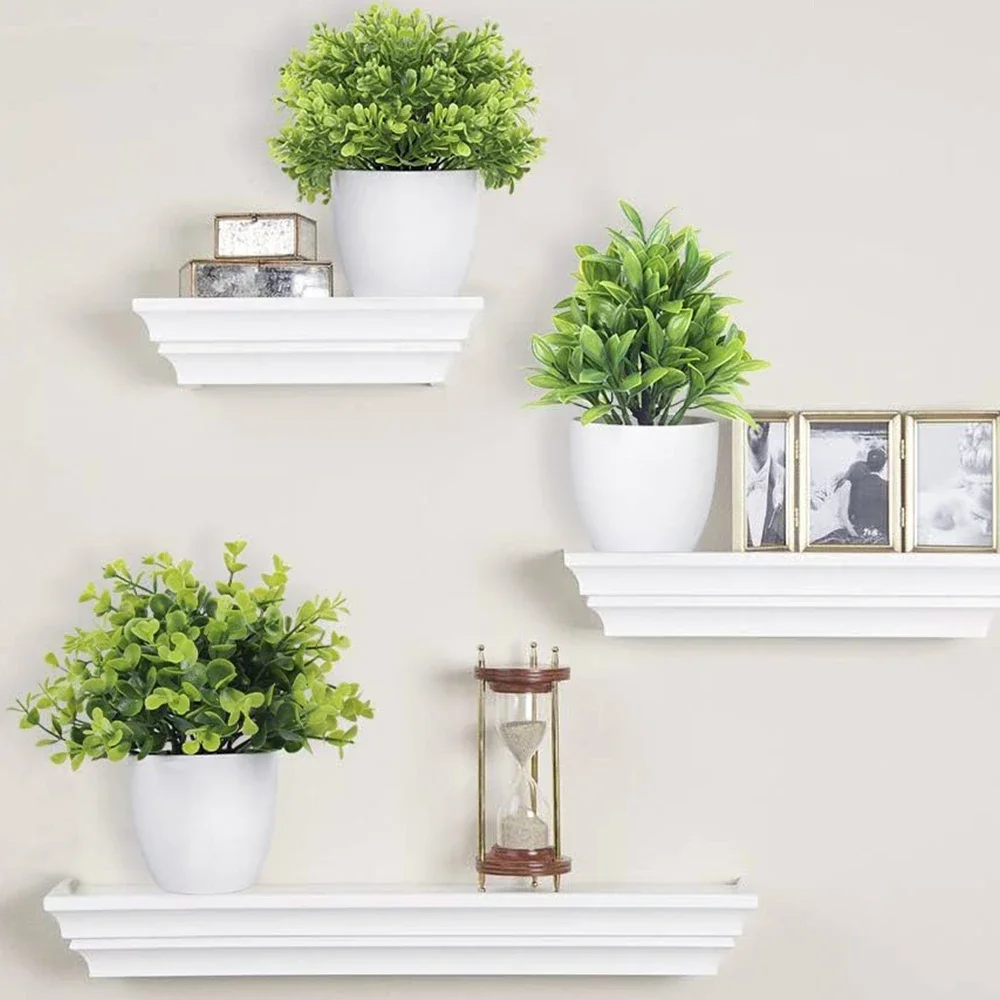 Künstliche Pflanzen Topf Mini grüne Bonsai simuliert niedlichen Ornament Plastik pflanzen kleinen Baum Topf nach Hause Zimmer Tisch dekoration – Detail 8