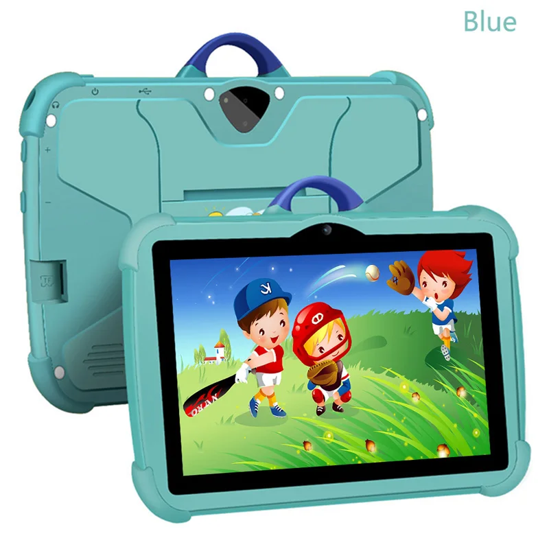thumbnail image 1 of Tabletas nuevas de 7 pulgadas Android 13 Quad Core 4 GB RAM 64 GB ROM 5G WiFi Bluetooth Google Learning Educación Tableta para niños PC 4000 mAh, 1 of 5