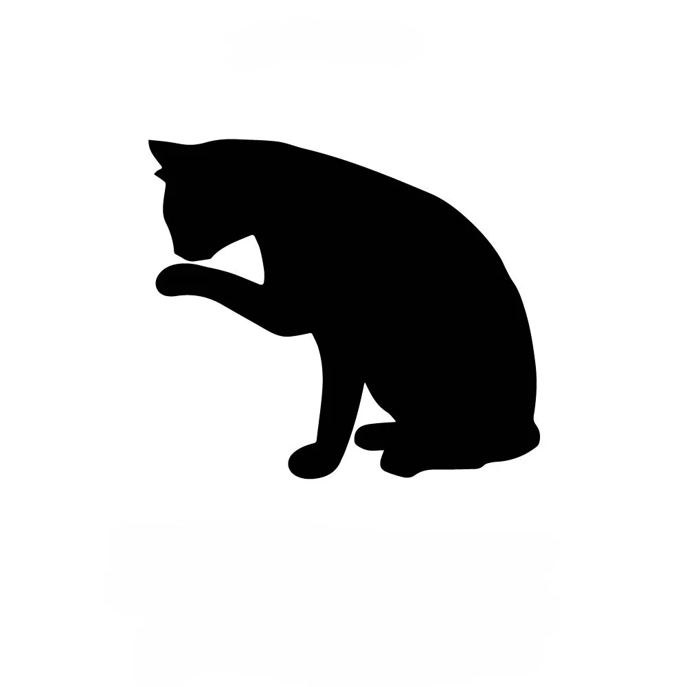 

Cartoon Cat Car Stickers Waterproof Removable Car Decal Stickers For Car Body And Window Car Accessories Skin Decoration8cm*8cm