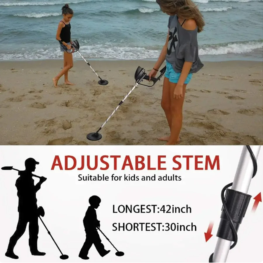 Metal Detector MD4030 High Accuracy Professional Under Ground Metal MD-4030 Gold Detectors Treasures Detect Hunters Circuit Metales