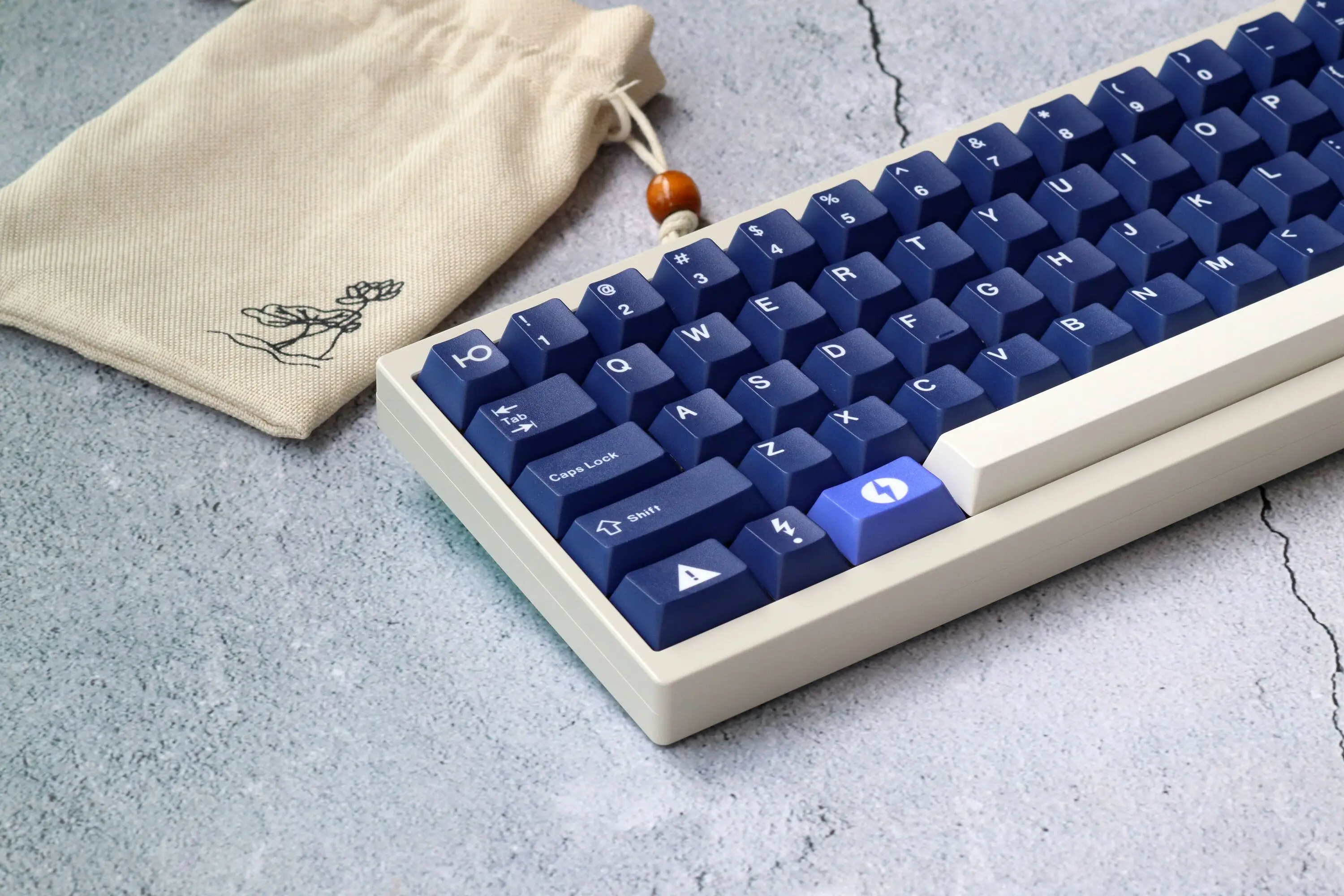 Flash-Lightning-Strike-White-Blue-Custom-PBT-Keycaps-Cherry-Profile-For ...