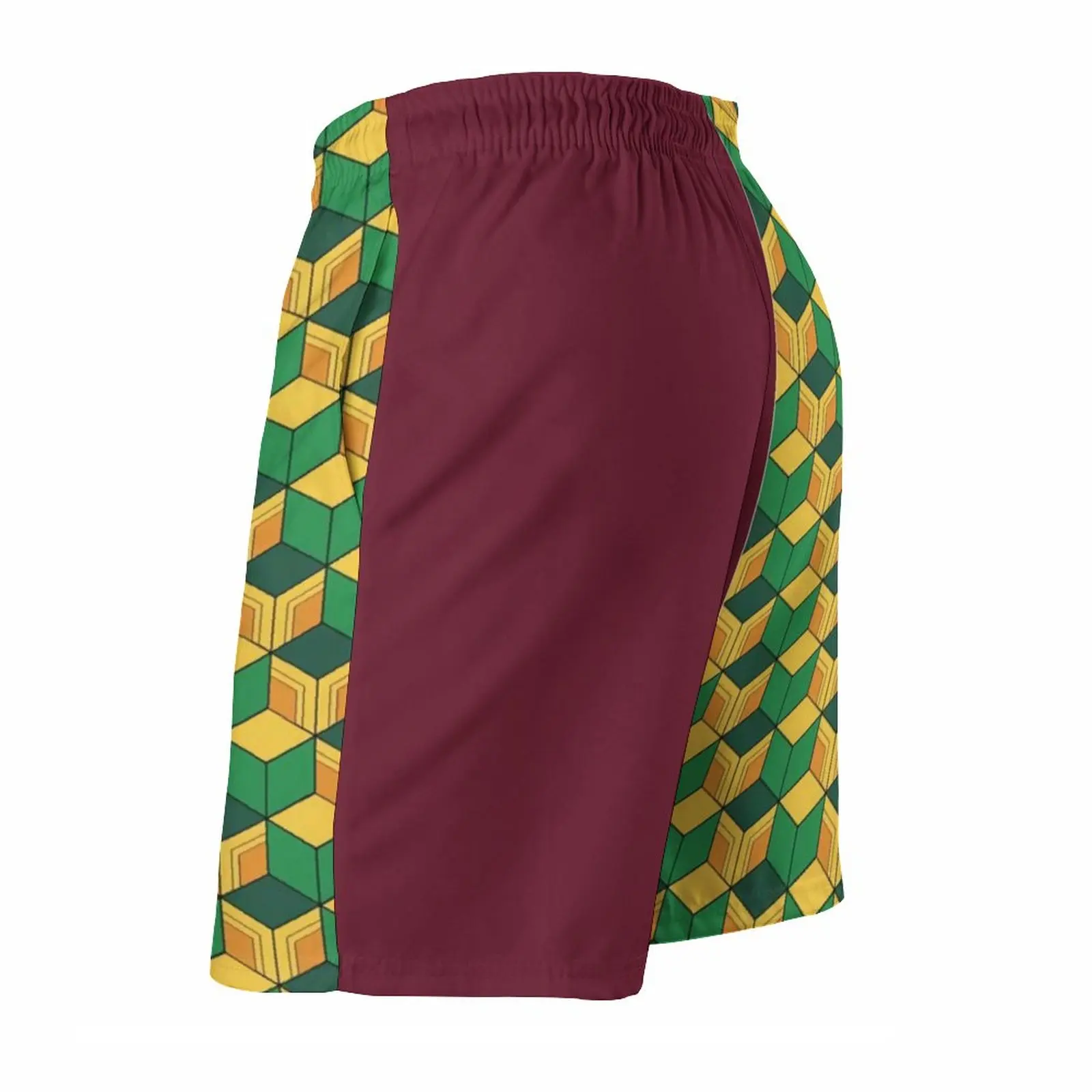 Giyu Tomioka Pattern Board Shorts Anime Cosplay Demon Slayer Kimetsu No Yaiba Men Pattern Board Short Pants Trenky Swim Trunks 4